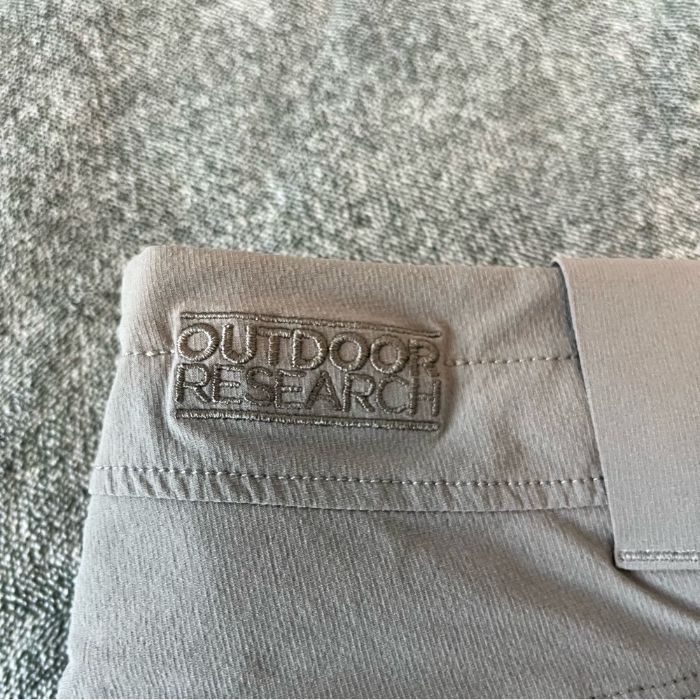 Outdoor Research Gray Hiking Straight-Leg Pants Women’s Size 4 - Picture 6 of 10